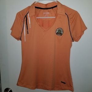 Annika XS Orange Women's PGA Polo Shirt